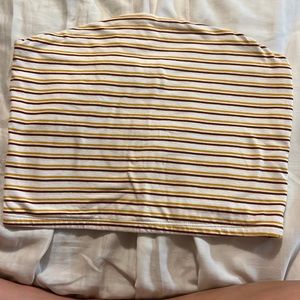 Striped tube top